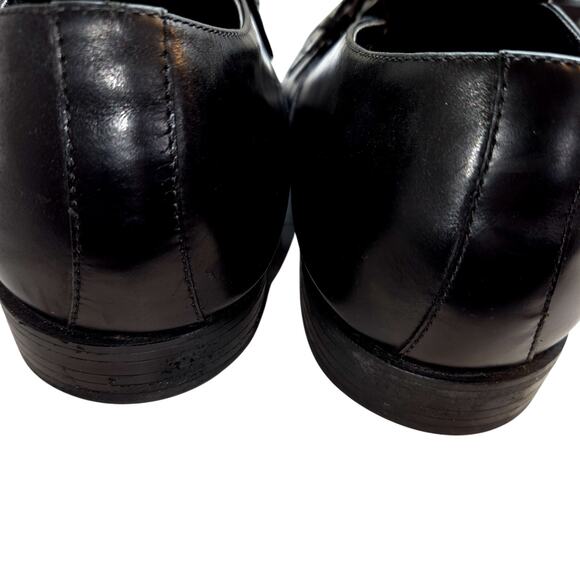 Kenneth Cole Reaction 11.5 Men's Black Dress Shoes 11 1/2 - Picture 6 of 8